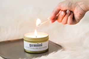 Gemini Astrology Candle