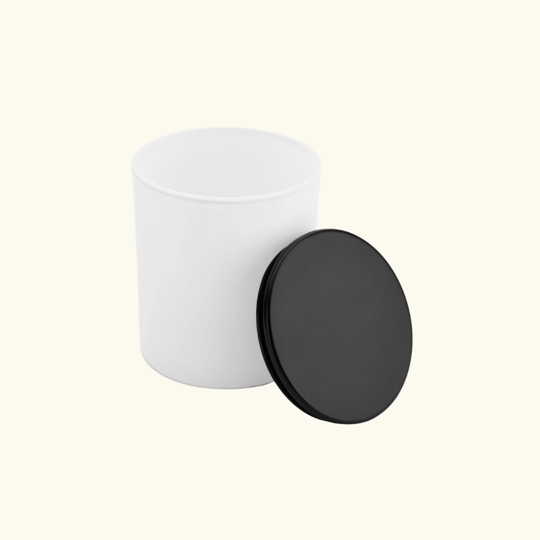 Custom Candle + Metal Lid (Premium Glass)