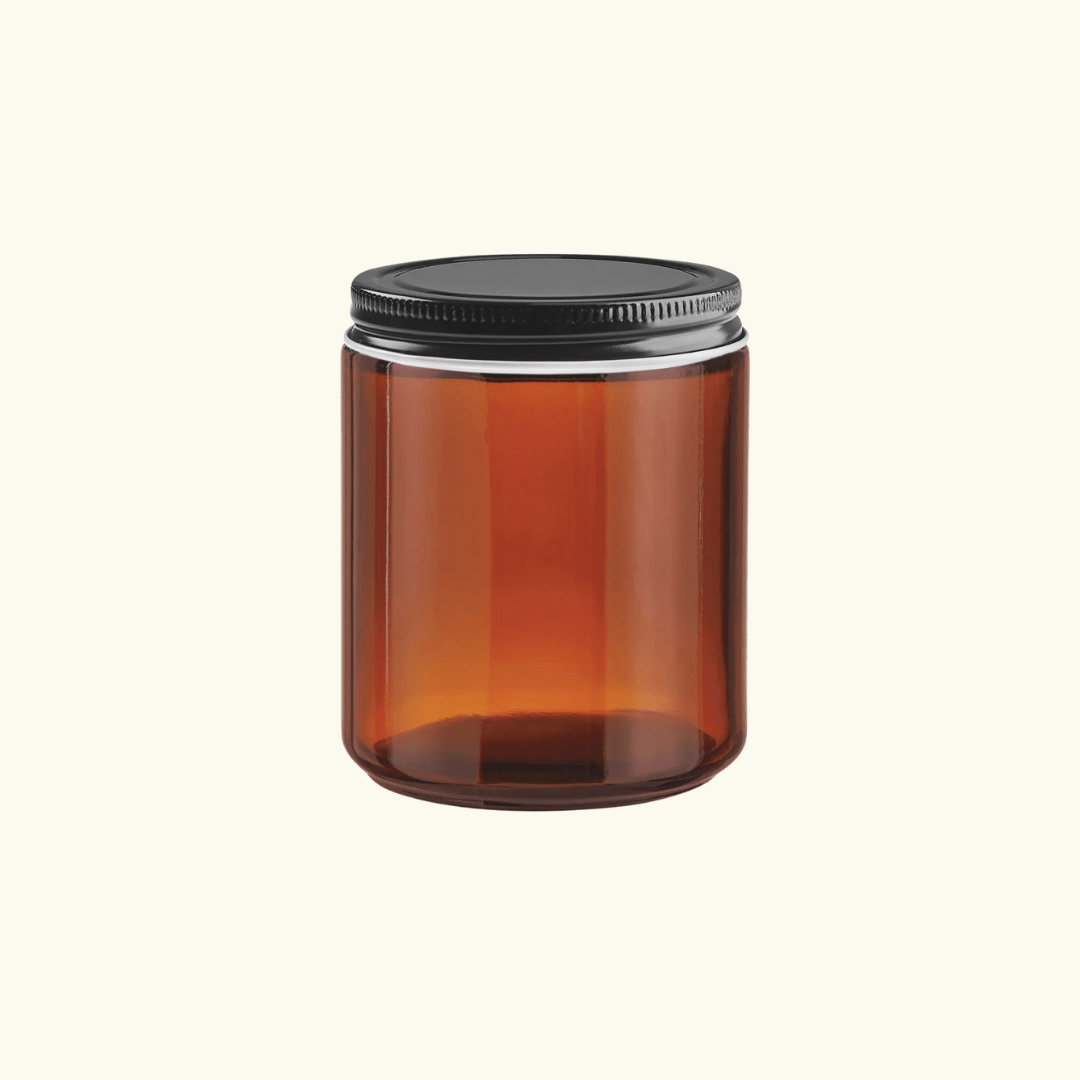 Custom Candle + Lid (Straight-Sided Glass)