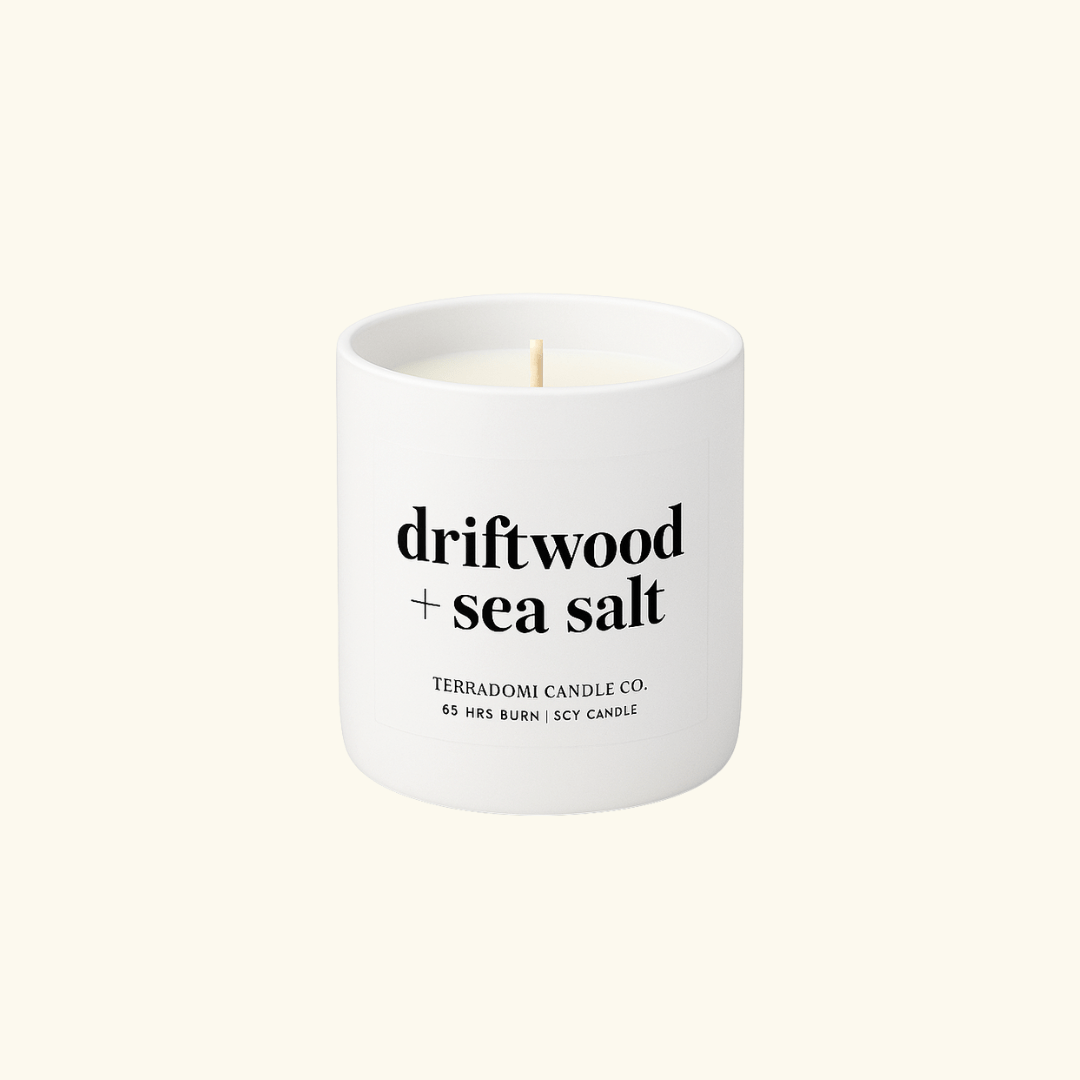 Driftwood + Sea Salt Candle