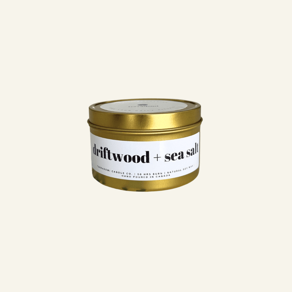 Driftwood + Sea Salt Candle