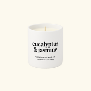 Eucalyptus + Jasmine Candle