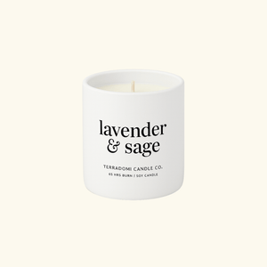 Lavender + Clary Sage Candle