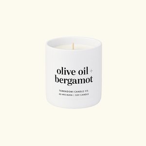 Olive Oil + Bergamot Candle