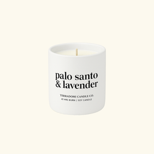 Palo Santo + Lavender Candle