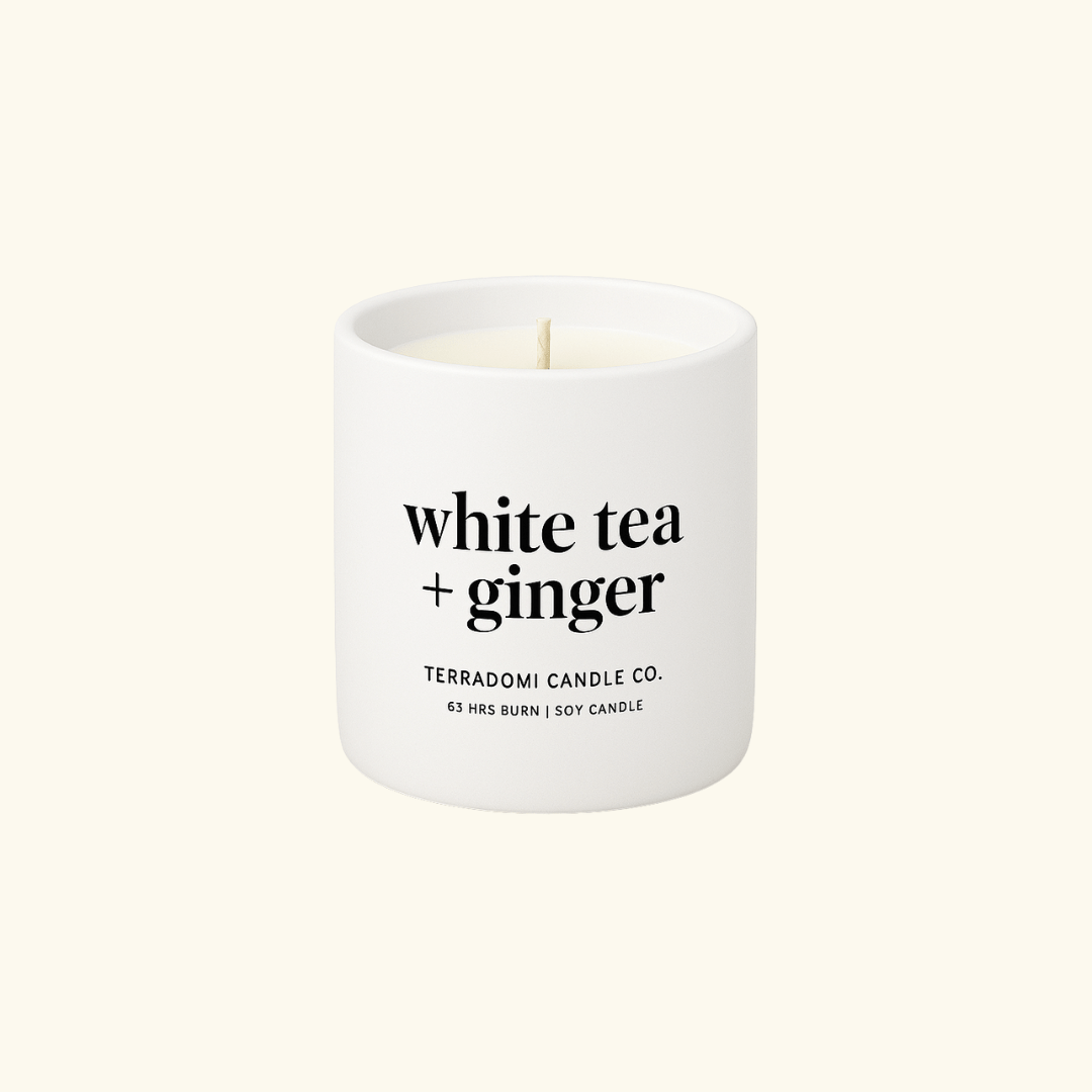 White Tea + Ginger Candle