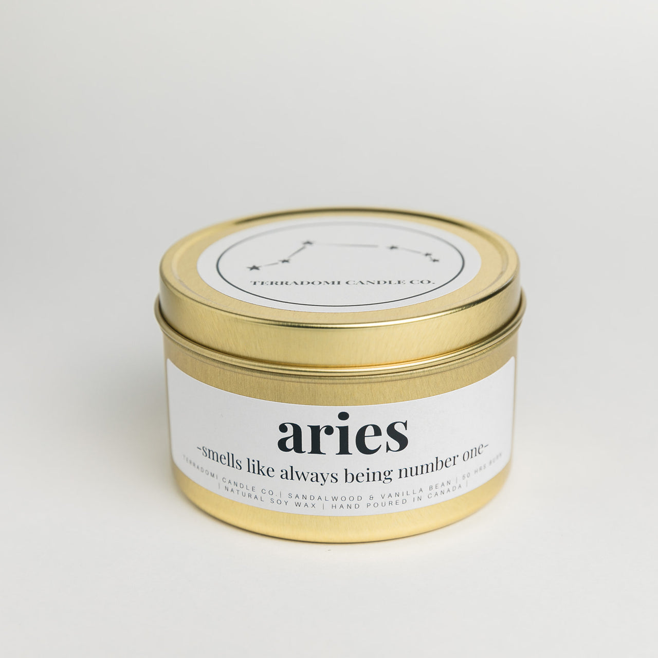 aries astrology sign candle