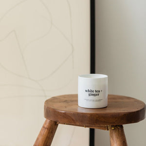 white tea ginger candle