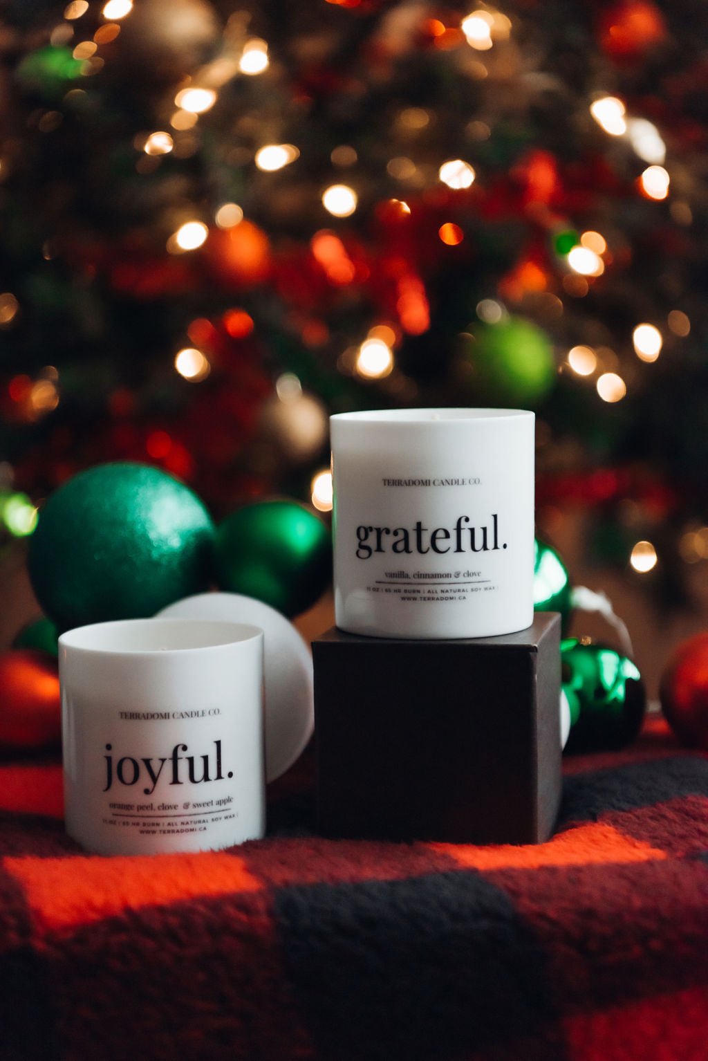 GRATEFUL + JOYFUL Candle Set