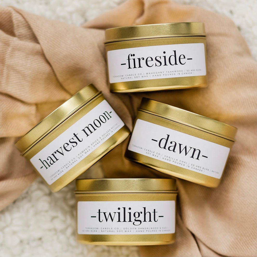 cozy days candle set