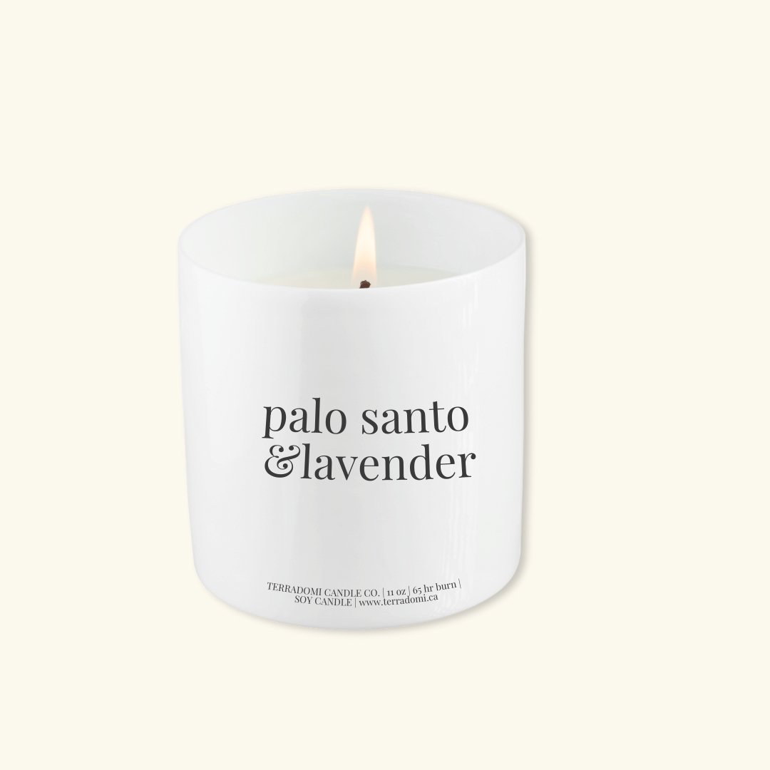 Palo Santo + Lavender Candle