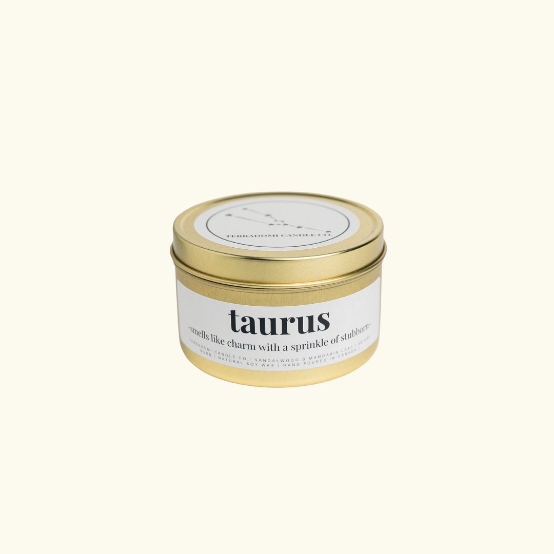 TAURUS Candle | Sandalwood + Mandarin