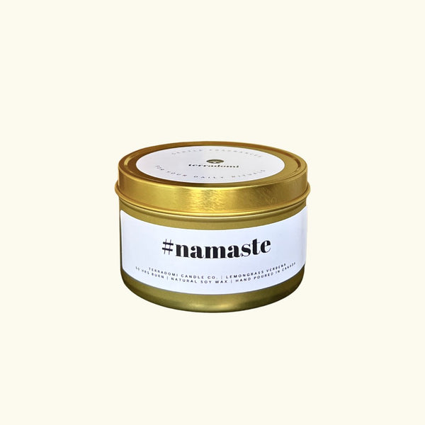 terradomi candle co-toronto-lemongrass verbena soy scented candle