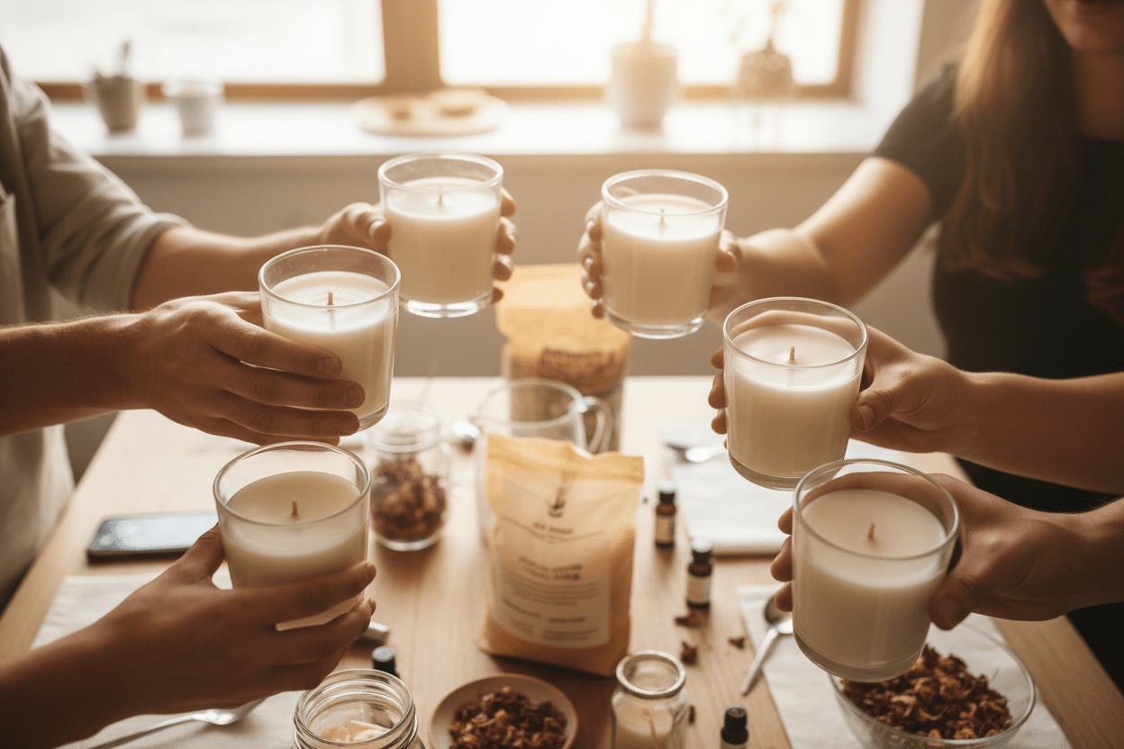 Corporate Team Building Activities Toronto | Candle Making Workshops ...