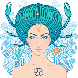 Cancer Candle - Zodiac Soy Candles by Terradomi Candle Co.