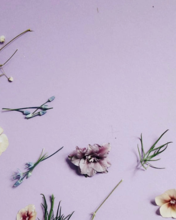 floral scented candles