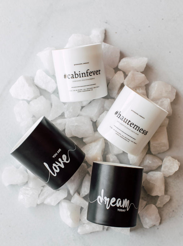 scented soy candles