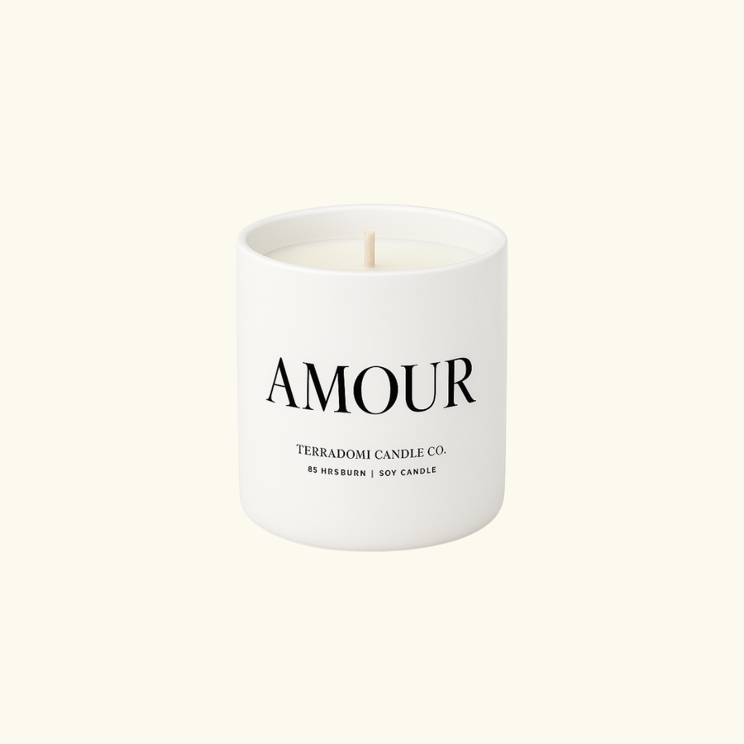 AMOUR | Bergamot + Vanilla Candle