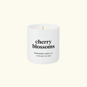Cherry Blossoms Candle (limited edition) - Terradomi Candle Co.- Eco Friendly Soy Candles