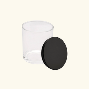 Custom Candle + Metal Lid (Premium Glass)