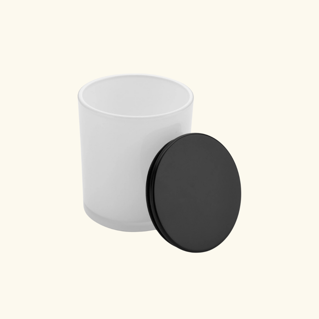 Custom Candle + Metal Lid (Premium Glass)