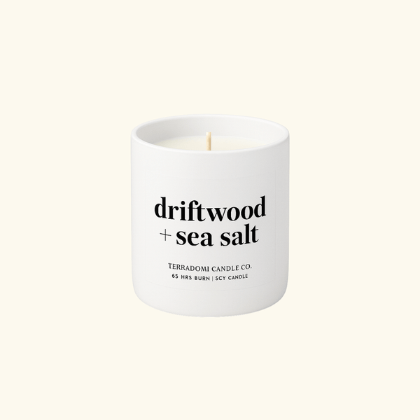 Driftwood + Sea Salt Candle
