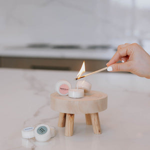 tea light scented candle