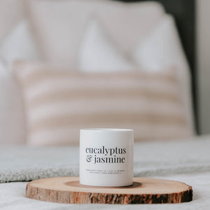 Eucalyptus Jasmine Soy Candle