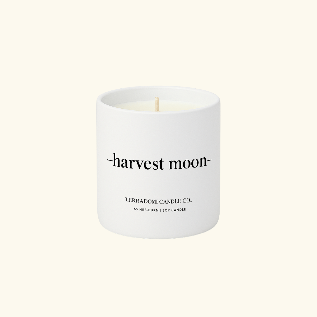HARVEST MOON | Pumpkin Spice + Vanilla Candle