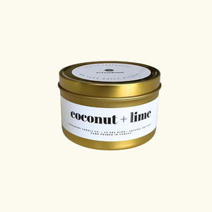coconut lime 8 oz candle