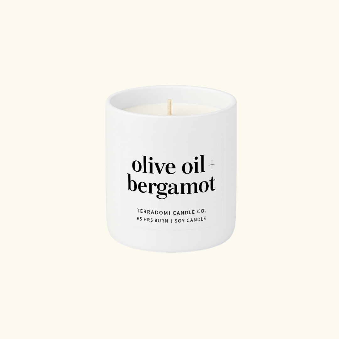 Olive Oil + Bergamot Candle