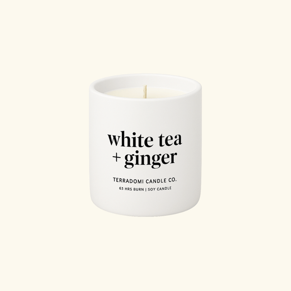 White Tea + Ginger Candle