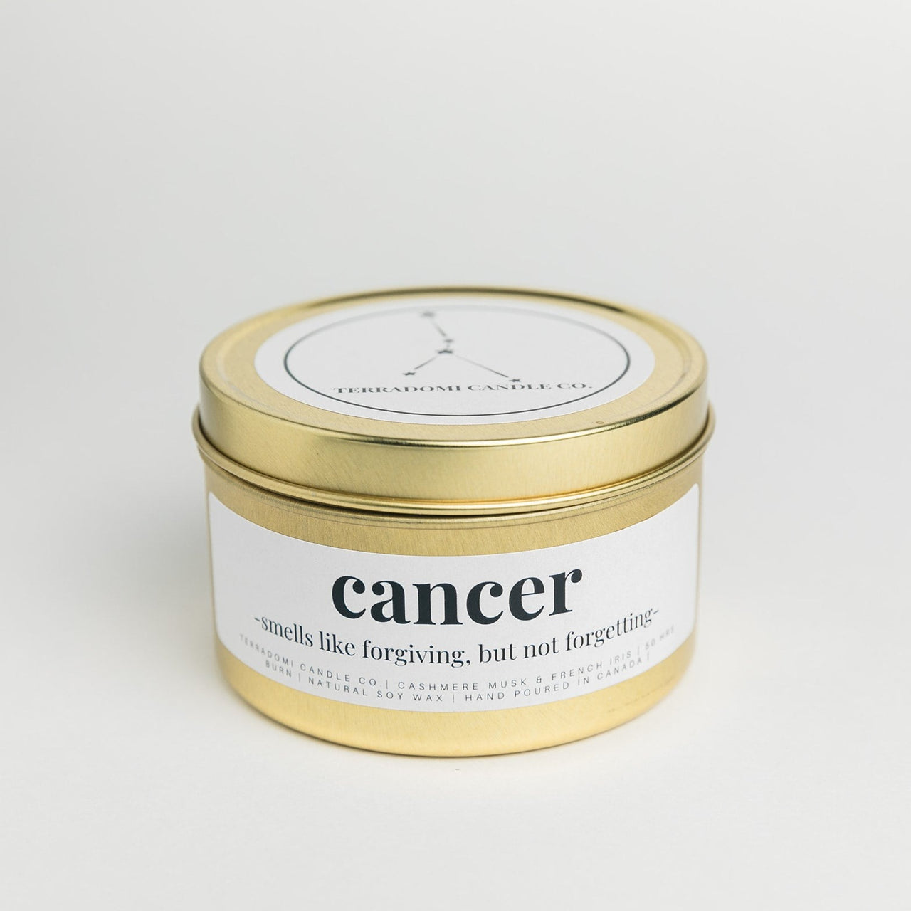Astrology collection Cancer sign candle