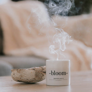 pink lilac scented candle