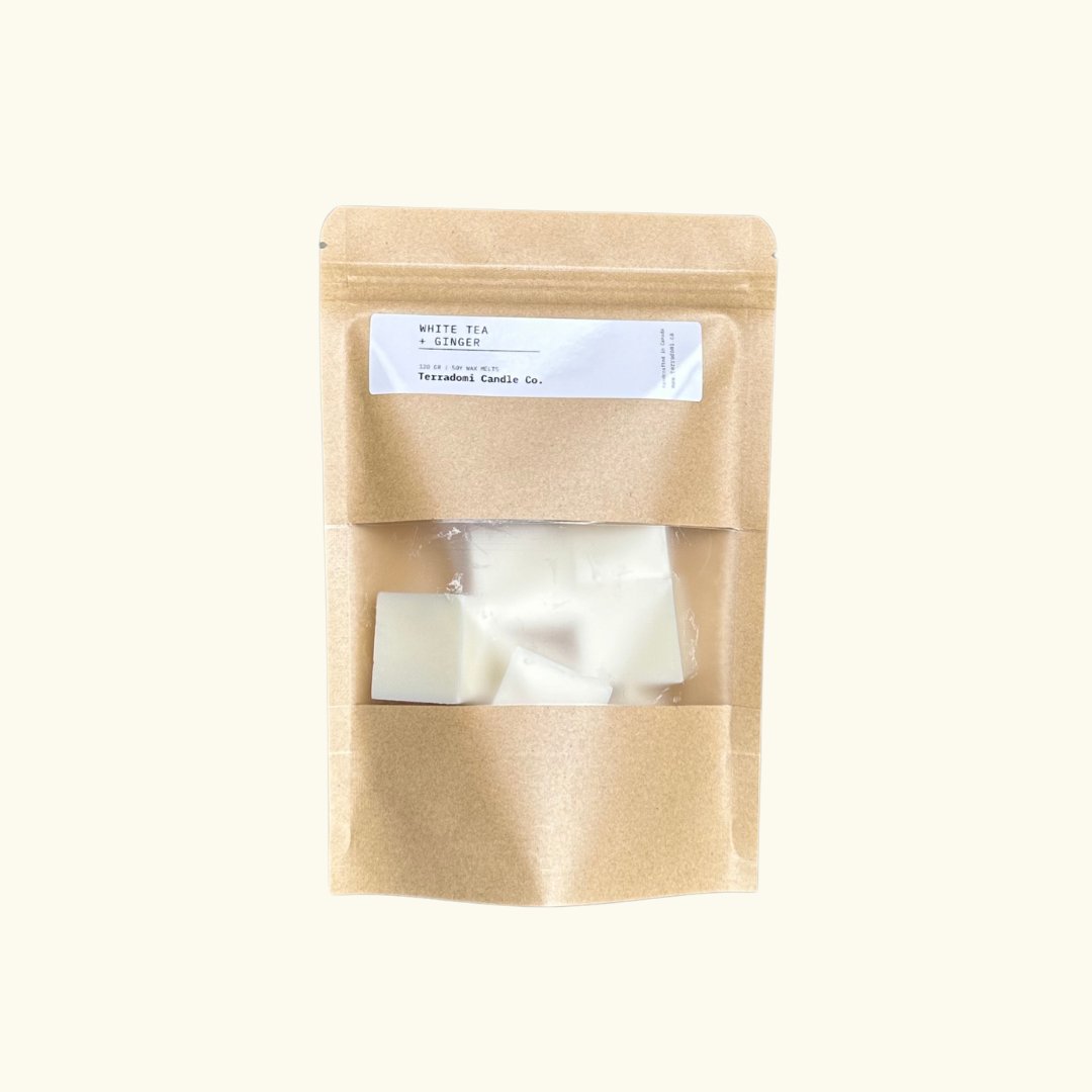 white tea ginger soy wax melts