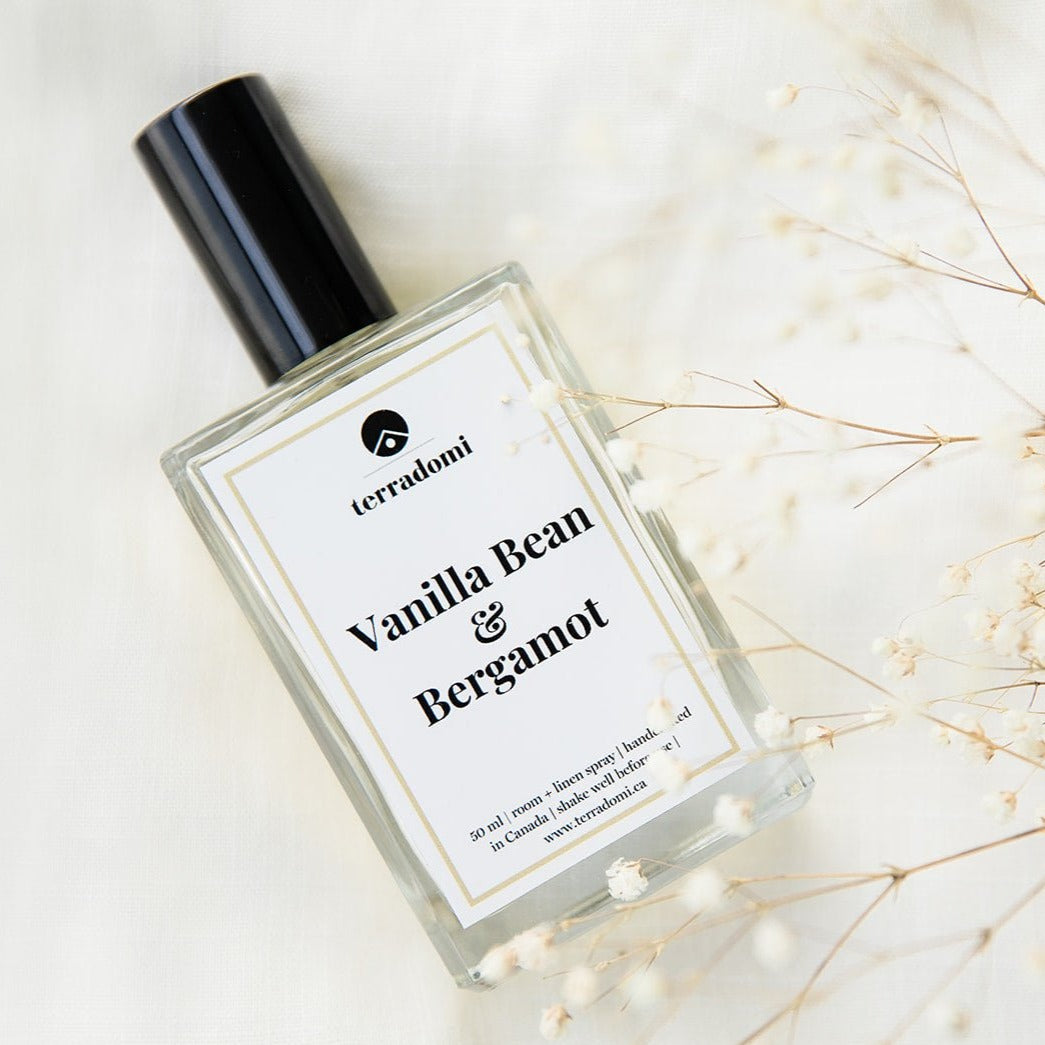 Vanilla Bean & Bergamot |  Room + Linen Spray