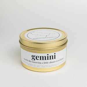 GEMINI Zodiac Candle