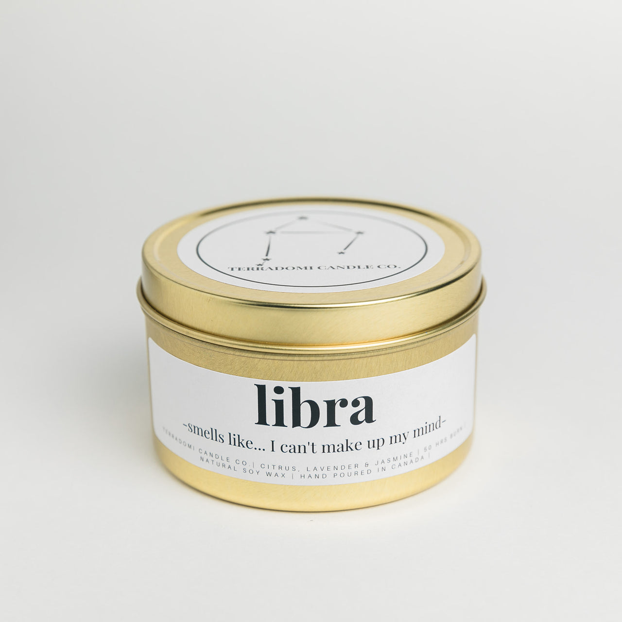 LIBRA Zodiac Candle