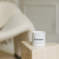 Thumbnail for floral scented candle