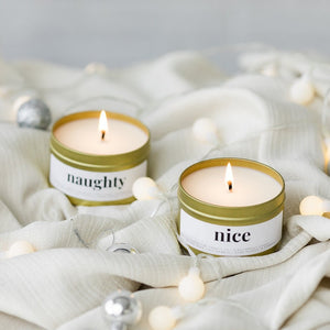 Naughty + Nice Candle Set