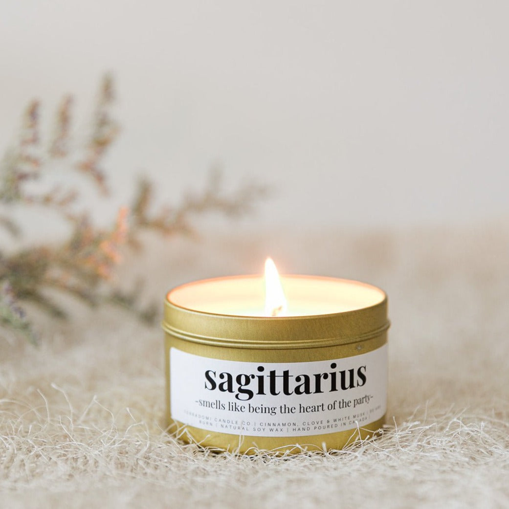 SAGITTARIUS Candle - Made in Toronto