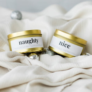 Naughty + Nice Candle Set