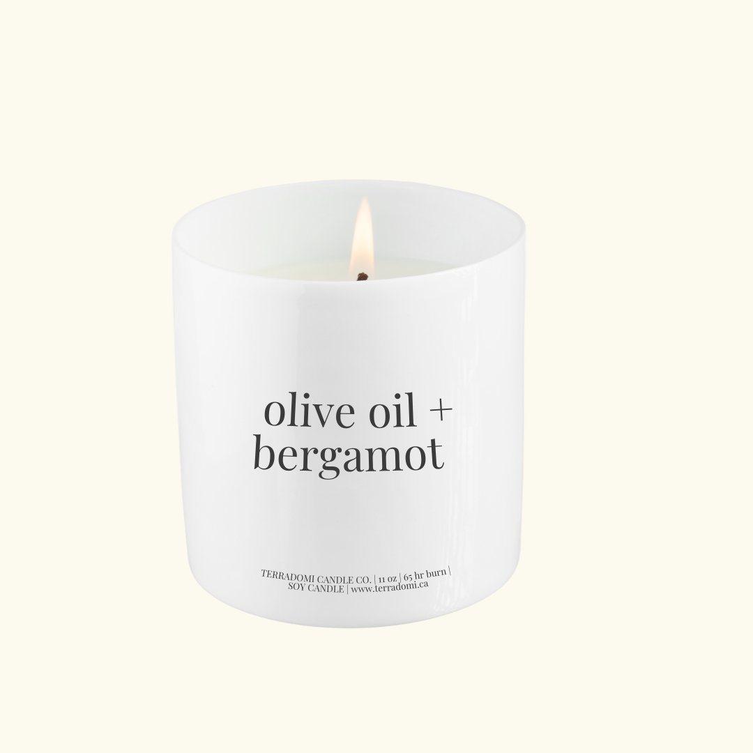 Olive Oil + Bergamot Candle