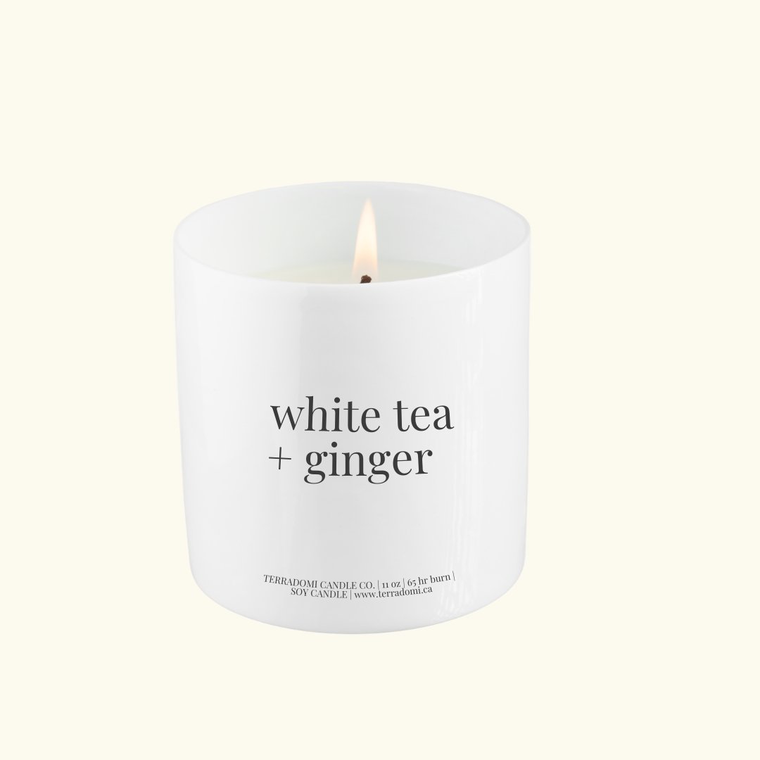 White Tea + Ginger Candle