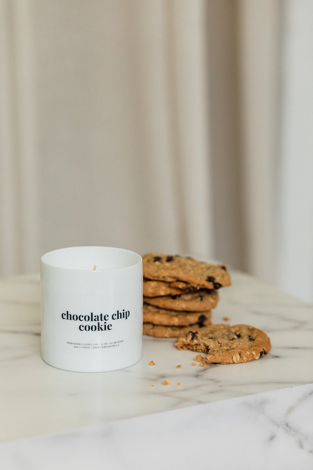 chocolate chip cookie soy candle