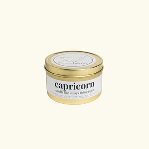 CAPRICORN Candle | Mahogany Teakwood