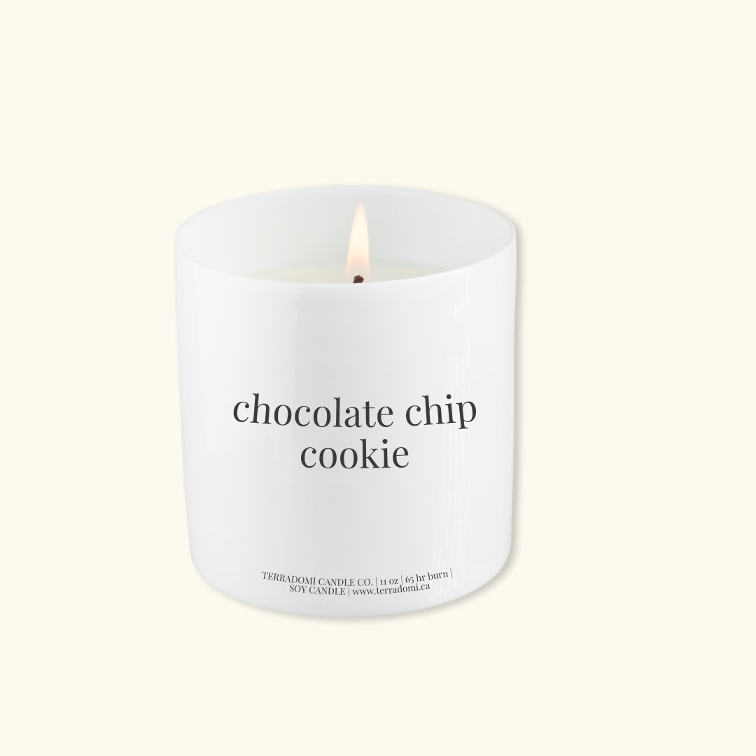chocolate chip cookie scented candle