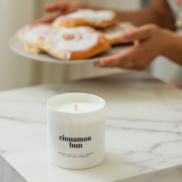 cinnamon bun soy candle