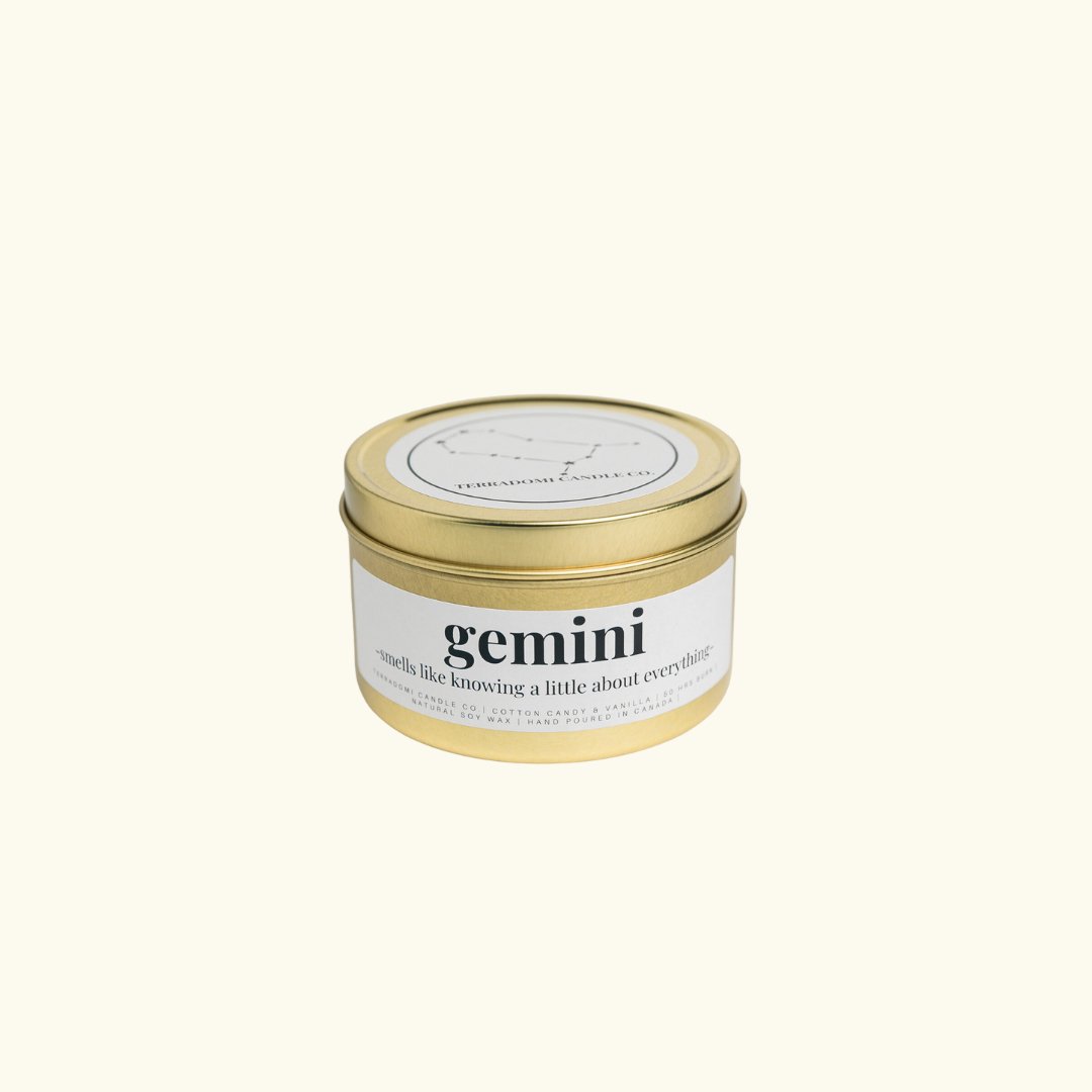 GEMINI Candle | Cotton Candy + Vanilla
