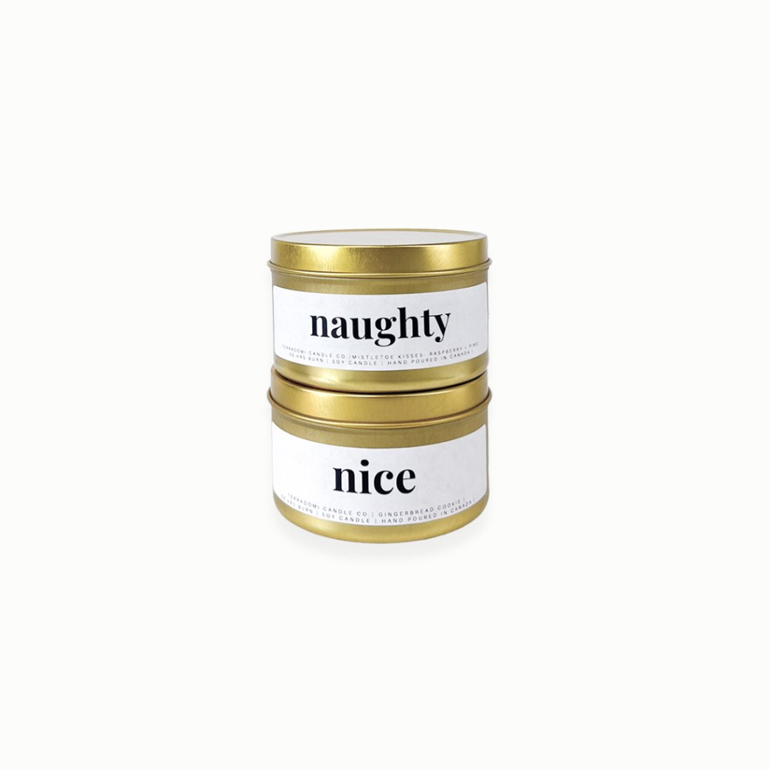 Fruit and baked cookie scented candle set